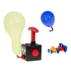 Zábavná detská hra s nafukovacími balónikmi - aerodynamická autoraketa - autičká