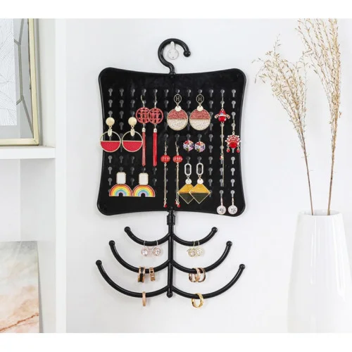 Věšák na šperky - černý
