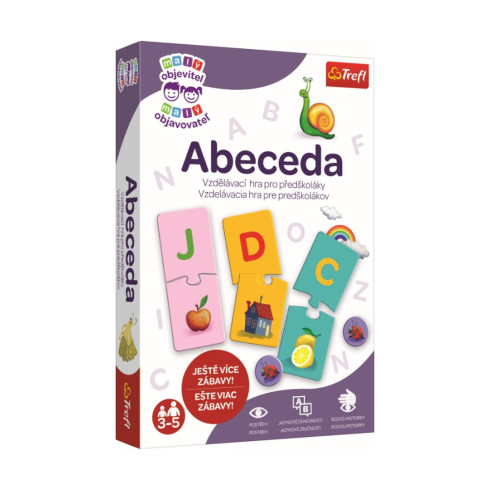 Abeceda - vzdělávací hra pro předškoláky