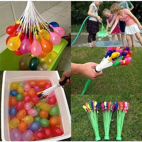 Automatické vodné bomby - vodné balóny 111 ks