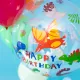 Balónek Všechno nejlepší k narozeninám - Dinosauři 45 cm