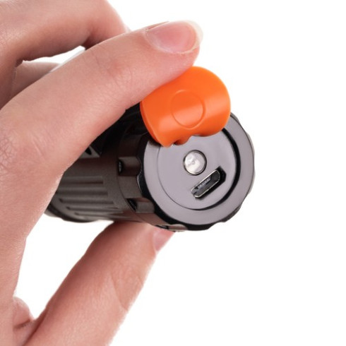 Baterka čelná LED USB L18371