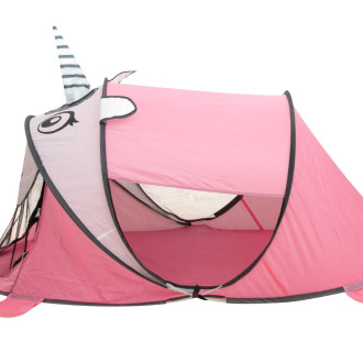 Detský samorozkládací stan Jednorožec 180 cm, ružový 