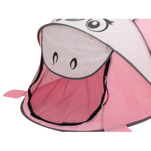 Detský samorozkládací stan Jednorožec 180 cm, ružový 