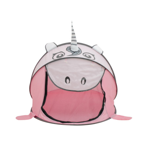 Detský samorozkládací stan Jednorožec 180 cm, ružový 