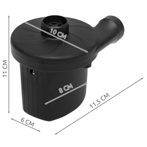 Elektrická pumpa na matrace, pontóny, lopty, bazény a rukávniky 12 V / 240 V