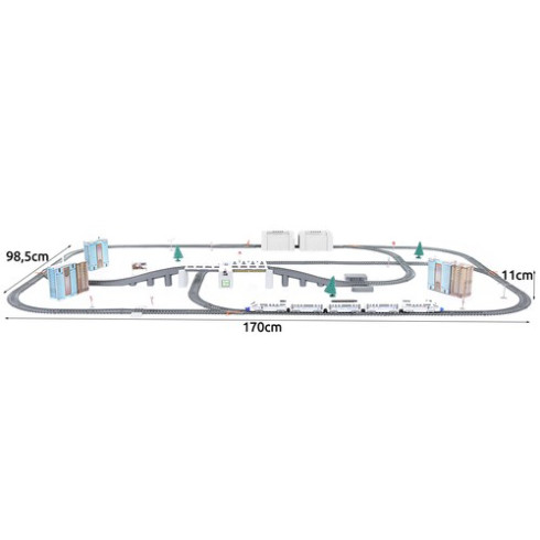 Elektrická vlačiková dráha - Pendolíno, 9m