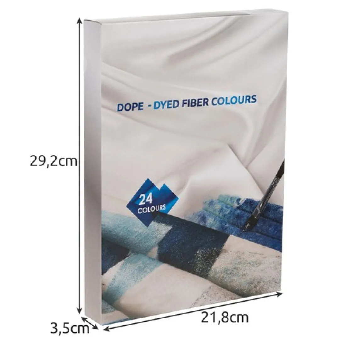 Barvy na textil - 24 ks, 180 ml