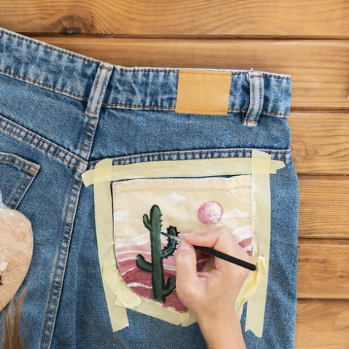 Farby na textil - 24 ks, 180 ml