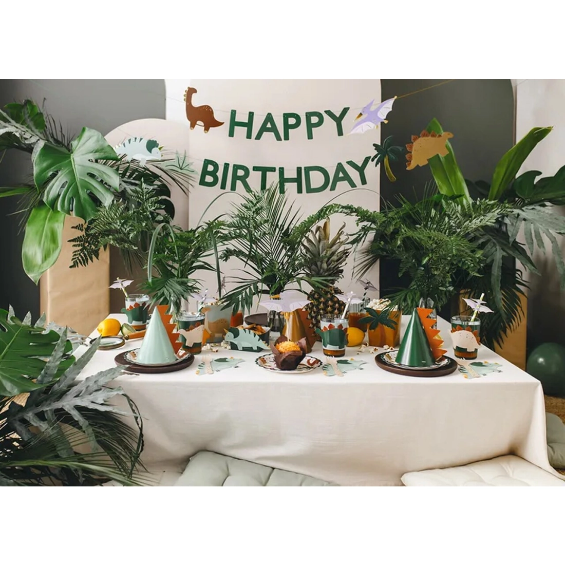 Girlanda HAPPY BIRTHDAY Dinosaurus 300 cm