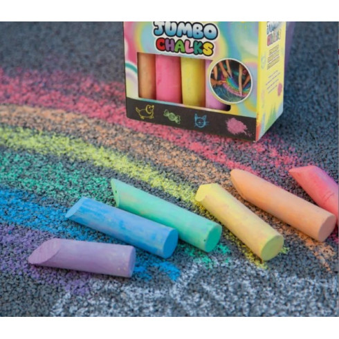 Hrubá chodníková křída 15 ks Jumbo