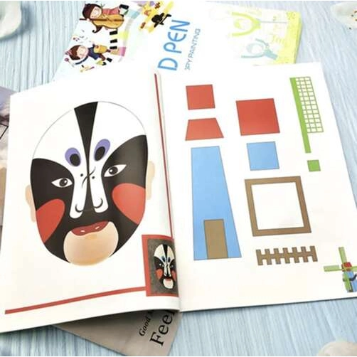 Kniha so šablónami pre 3D pero Maaleo