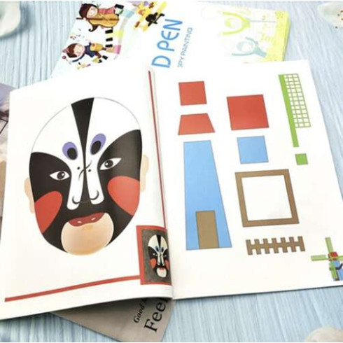 Kniha so šablónami pre 3D pero Maaleo