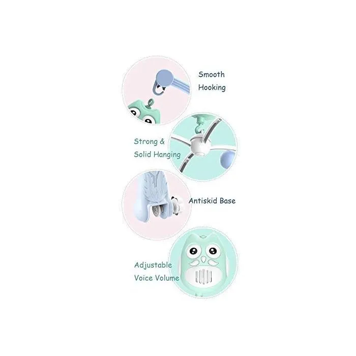 Kolotoč nad postieľku s hudbou - Sovička