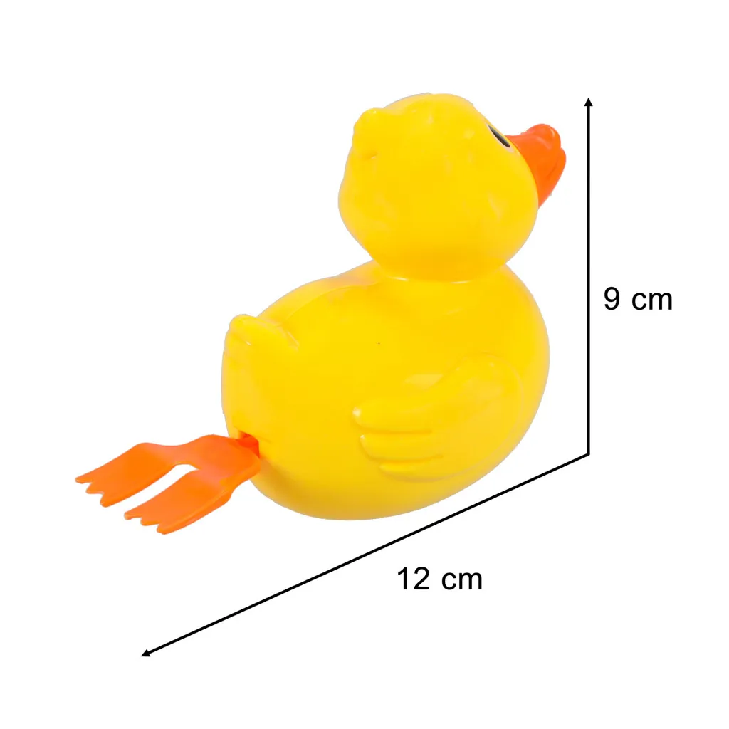 Naťahovacia kačička do vane - žltá