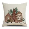 Obliečka na vankúš s vianočným motívom 45x45 cm 