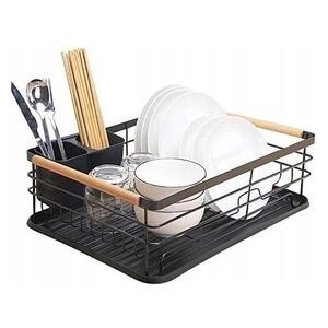 Odkapávač na nádobí - černý