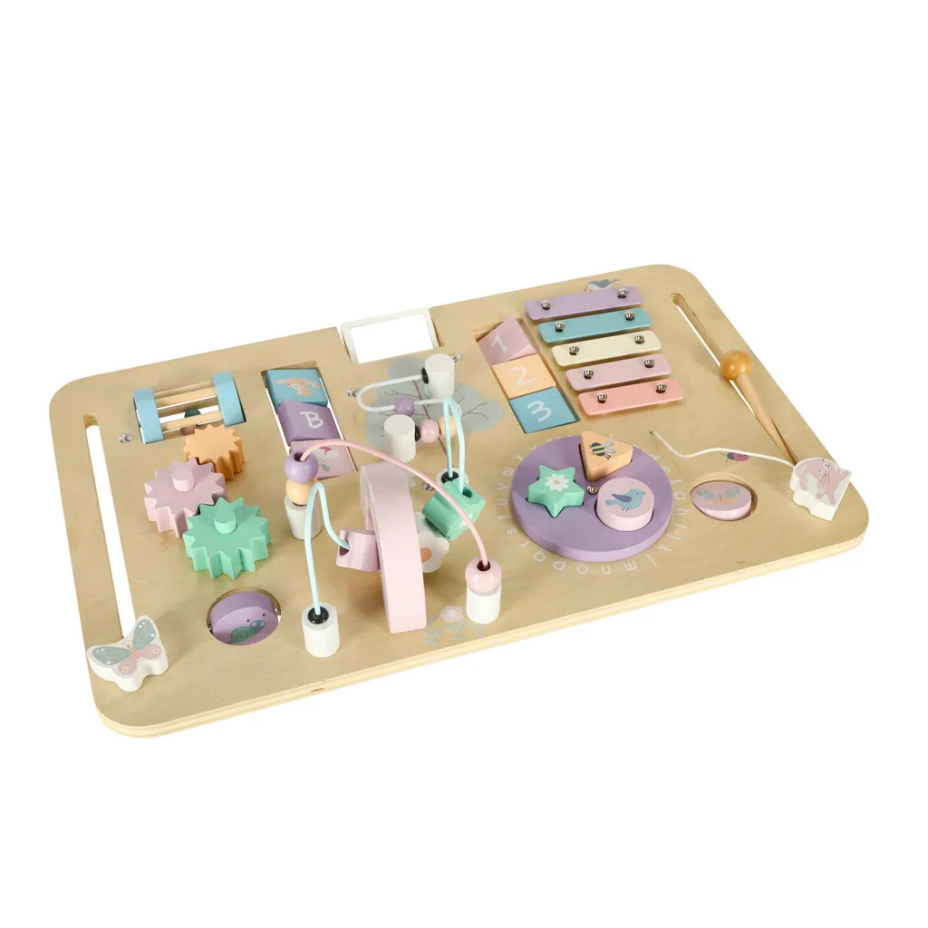 Pastelový manipulačný stolík Lulilo montessori