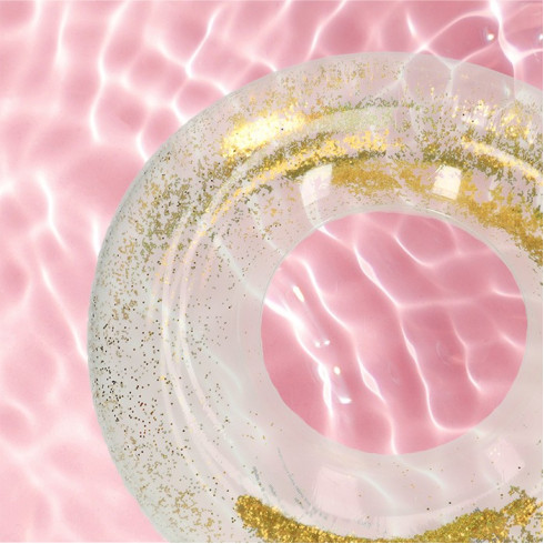 Plávacie koleso Glitter XXL 90 cm