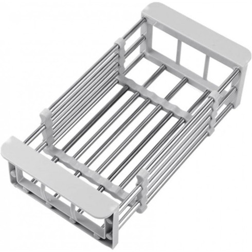 Rozkladací odkvapkávač na zeleninu, ovocie, riad