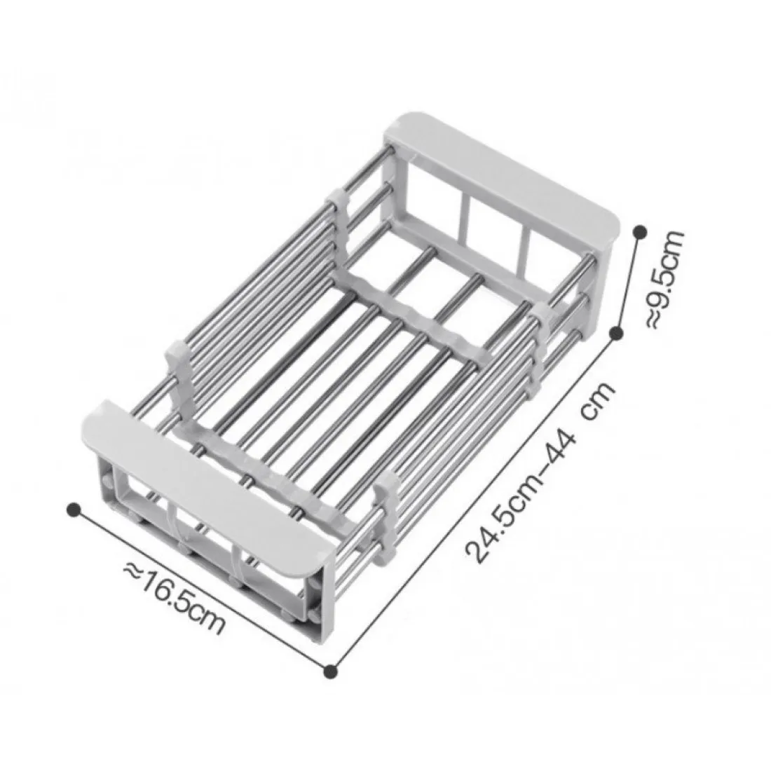 Skládací odkapávací miska na zeleninu, ovoce a nádobí
