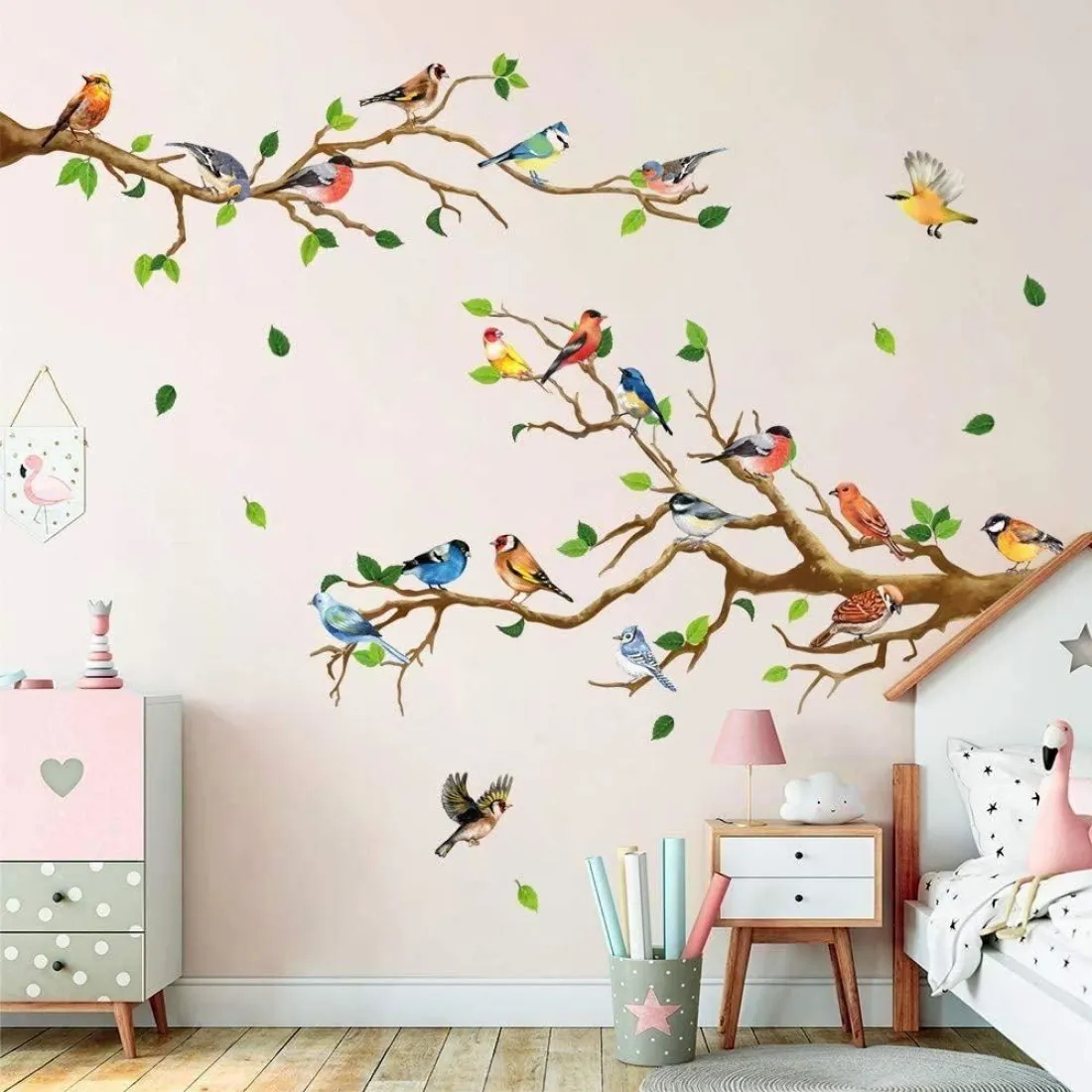 Samolepky na zeď - ptáčci