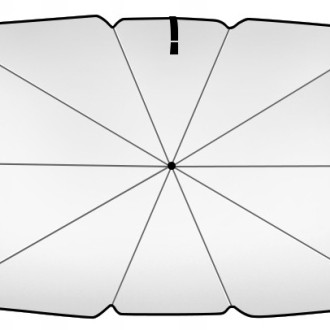 Slnečná clona do auta na čelné sklo