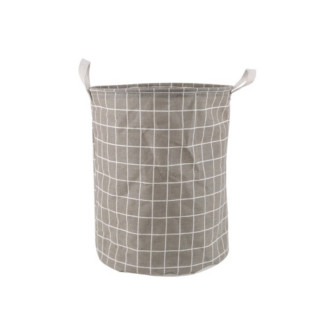 Úložný kôš na hračky / prádlo 45 cm - šedý