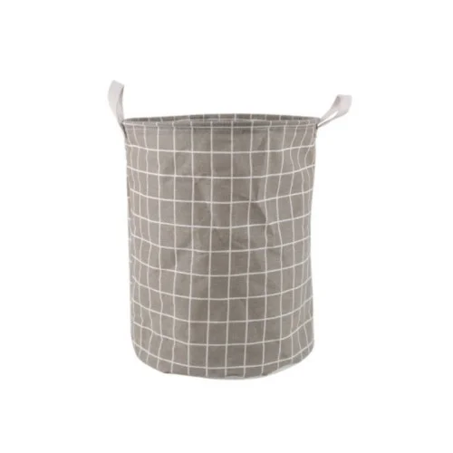 Úložný kôš na hračky / prádlo 45 cm - šedý