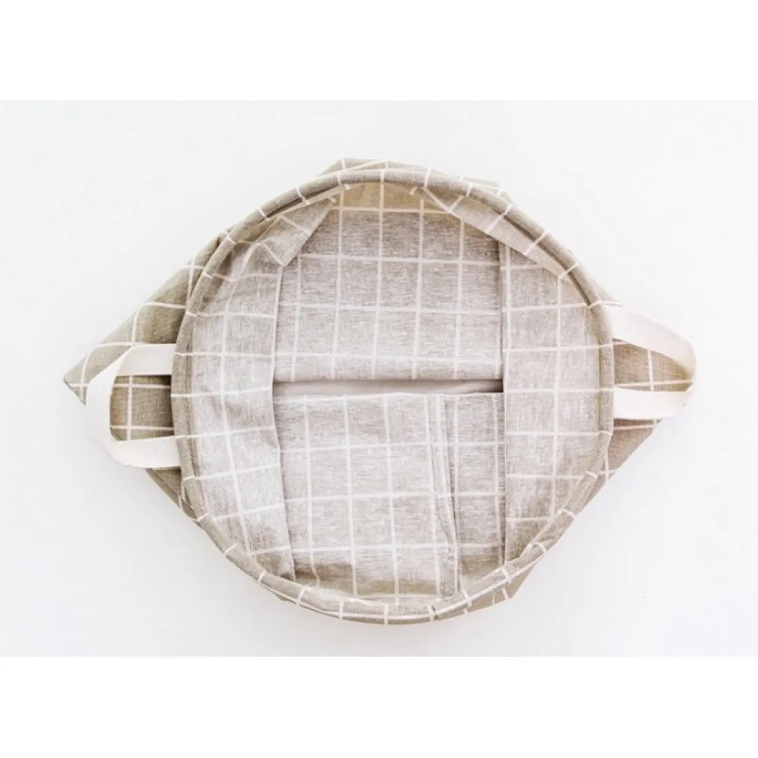 Úložný kôš na hračky / prádlo 45 cm - šedý