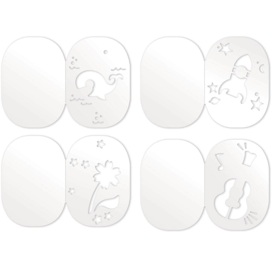 Umelecká sada farieb na maľovanie prstami v kufríku