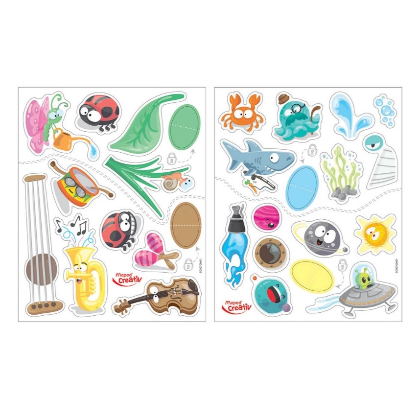 Umelecká sada farieb na maľovanie prstami v kufríku