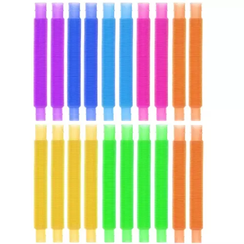 Viacfarebné senzorické trubice, 20 ks