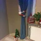 Klip na záclonu s vánočním trpaslíkem