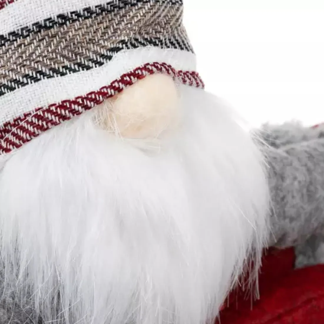 Vianočná spona na záves škriatok