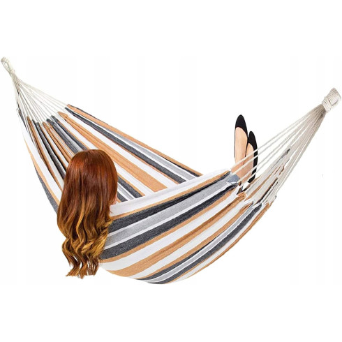 Záhradná hojdacia sieť  - farebná 200 kg 320 x 150 cm