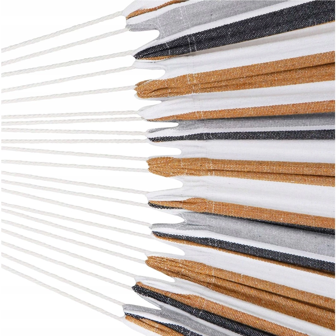 Zahradní houpací síť - barevná 200 kg 320 x 150 cm