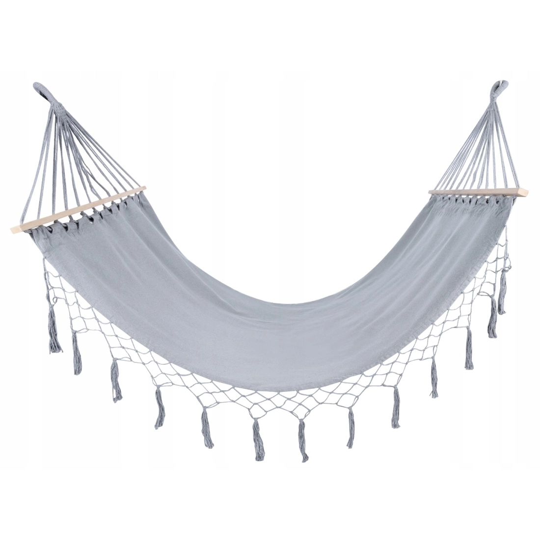 Záhradná hojdacia sieť Ibiza 160 kg, 200 x 100 cm + montážna sada zdarma 