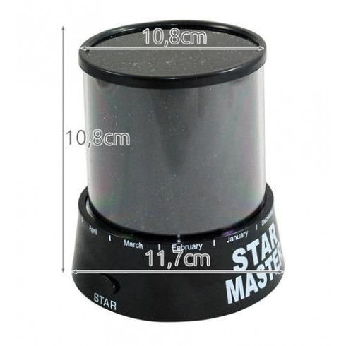 Projektor nočnej oblohy Star Master