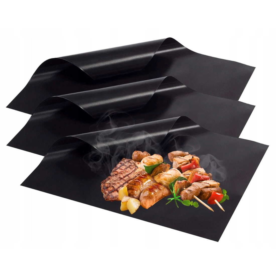 Teflonová podložka na grilování a pečení 40x33cm 3ks