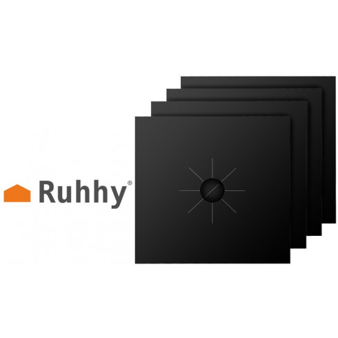 Teflónová podložka na plynový sporák 4 ks