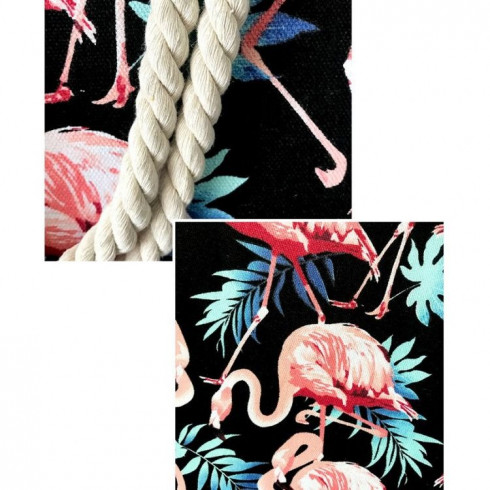 Veľká plážová taška - tyrkysová