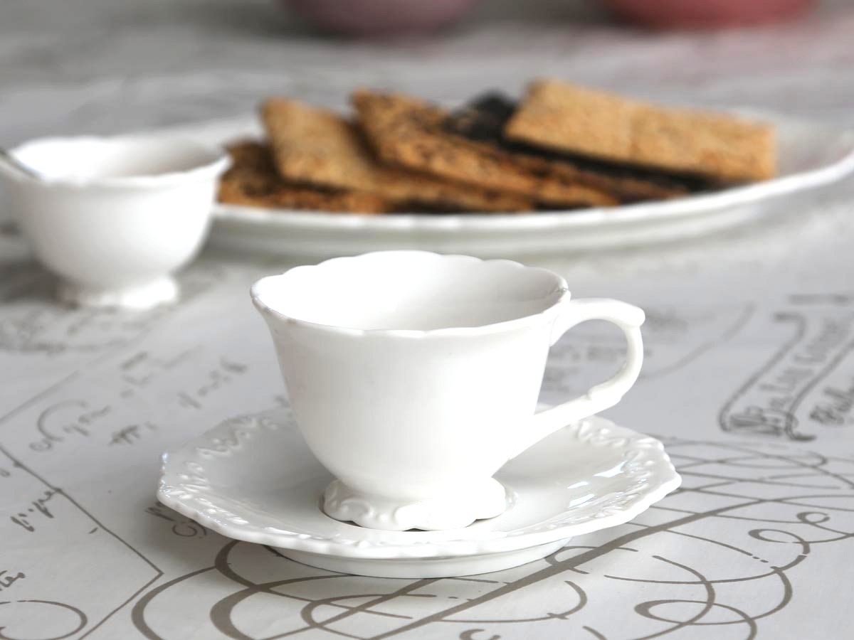 Porcelánová šálka s tanierikom Provence 200 ml