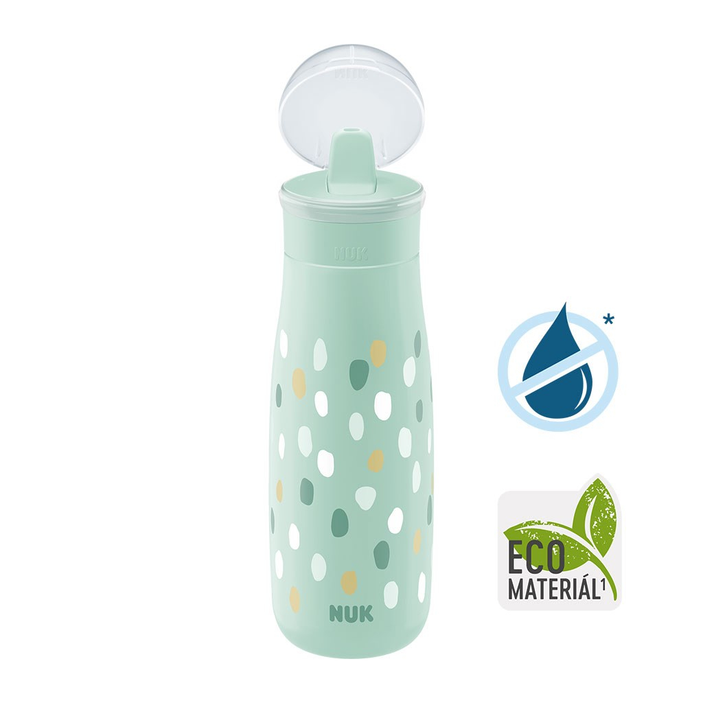 Detská fľaša Nuk Mini-Me flip 12+m - 450 ml zelená