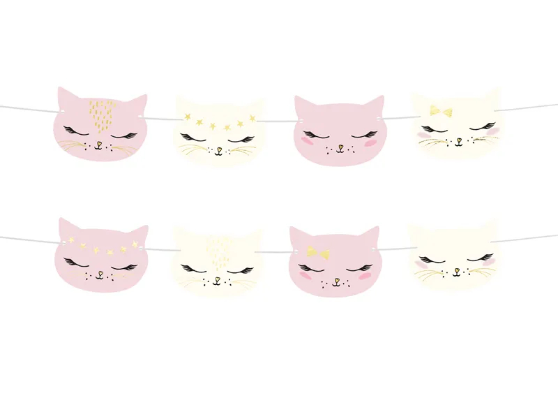 Girlanda Mačičky 140 cm