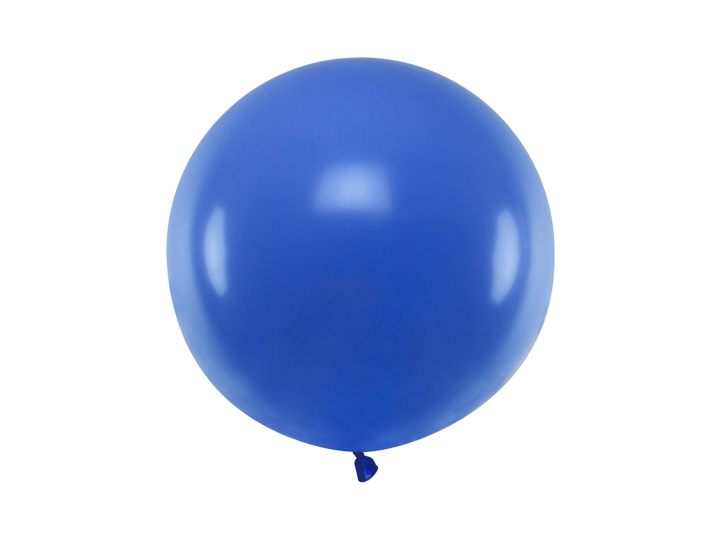 Okrúhly veľký balón 60 cm - modrý