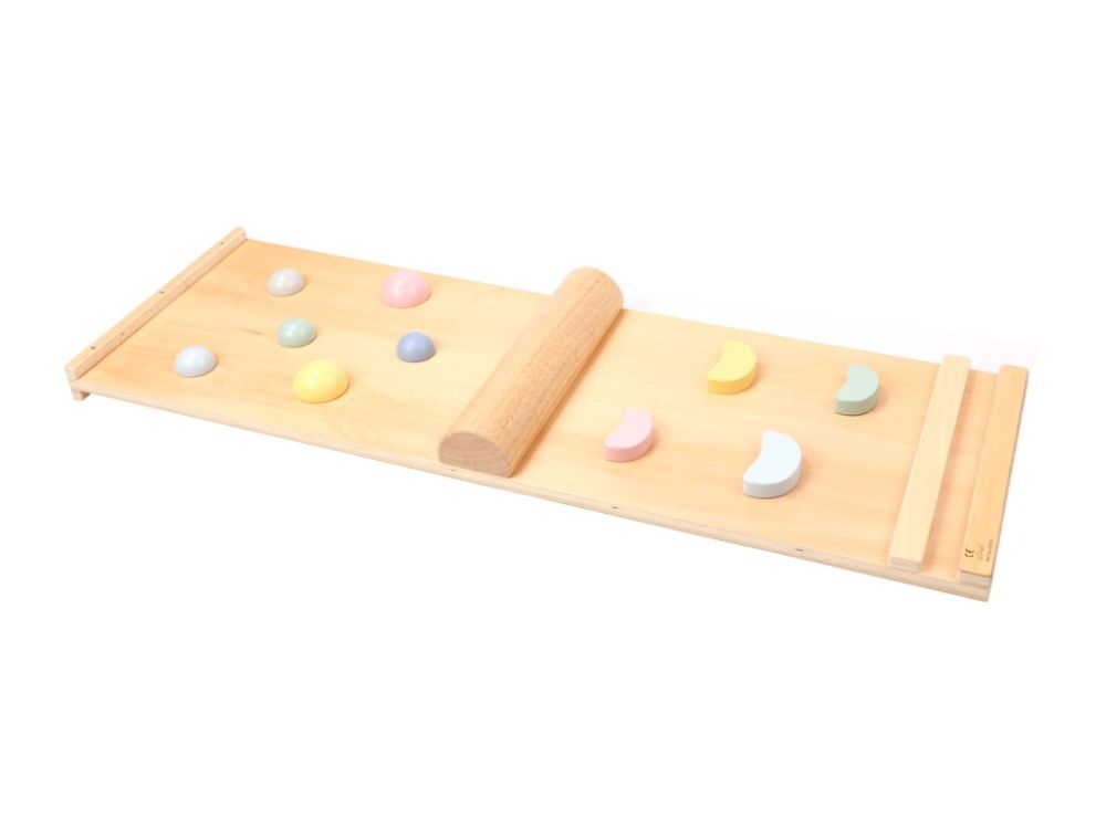 Montessori obojstranná doska - pastel
