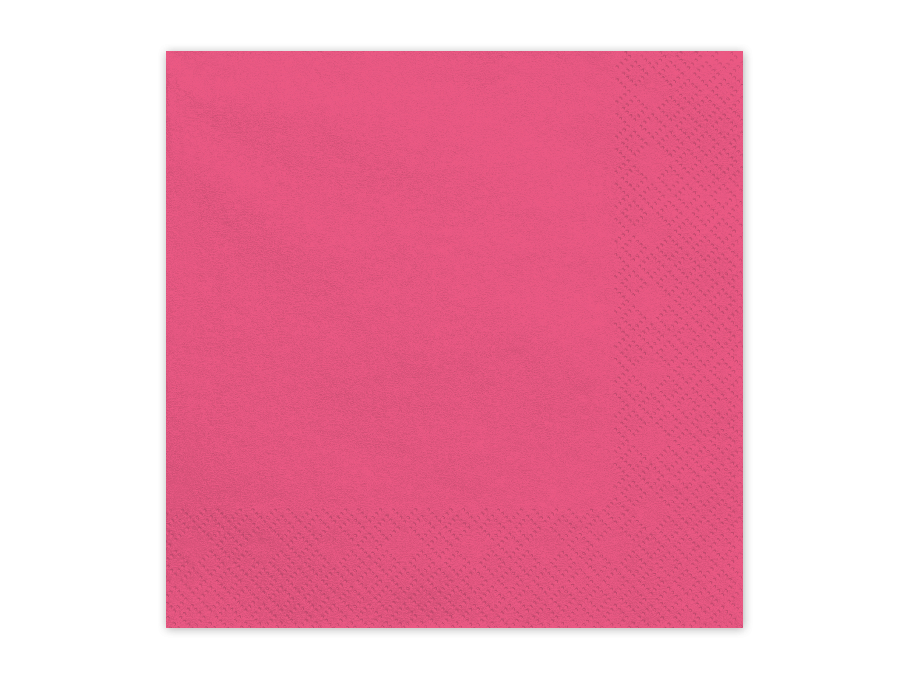 Papierové servítky tmavoružové 33x33 cm – 20 ks
