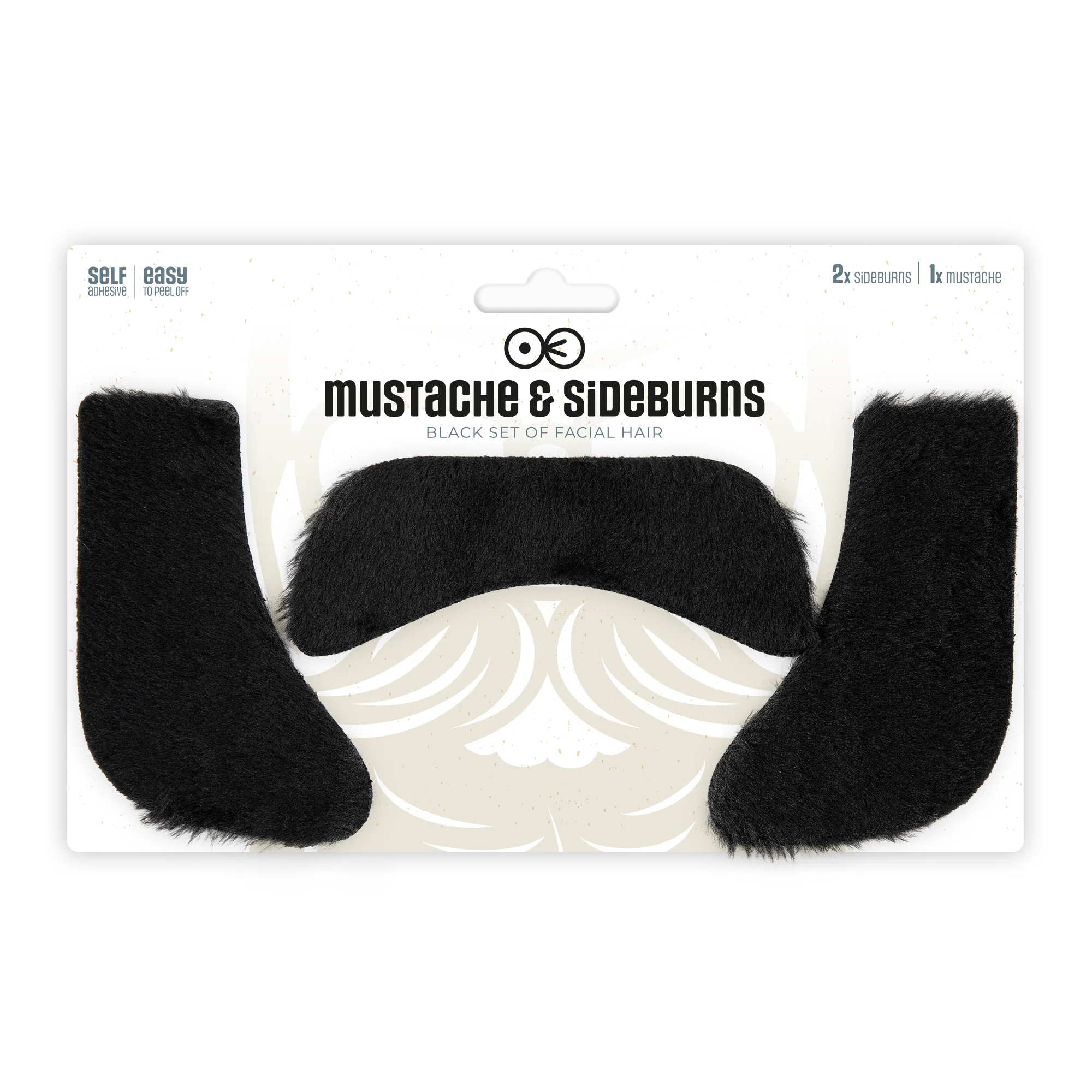 Party fúzy a bokombrady samolepiace set 3 ks