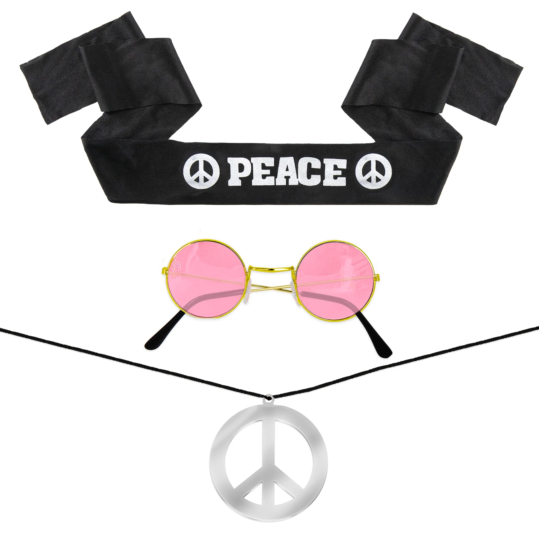 Party set hippie doplnkov 3 diely